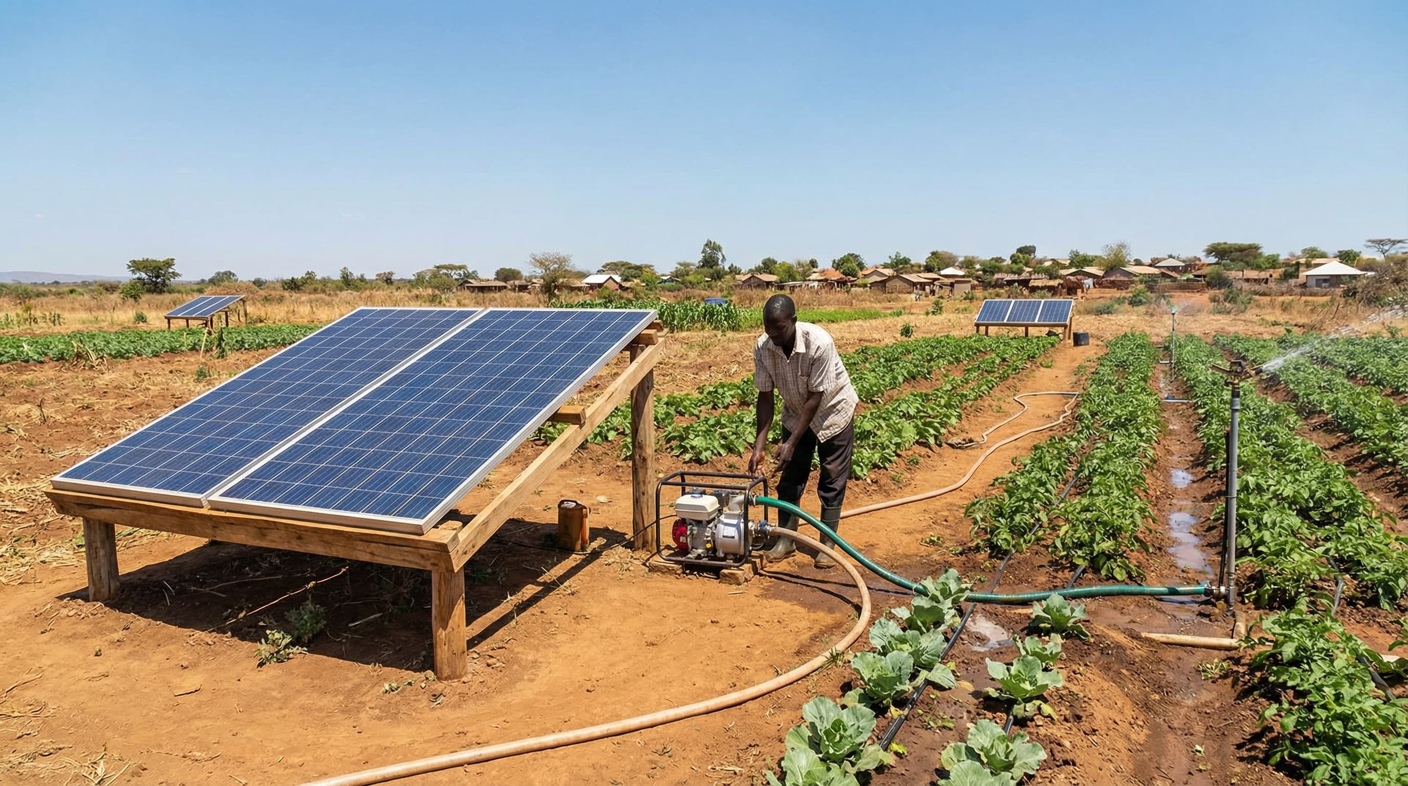 Energia Solar na Agricultura: Poupa Até 90% Sem Diesel